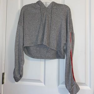 Cropped hoodie